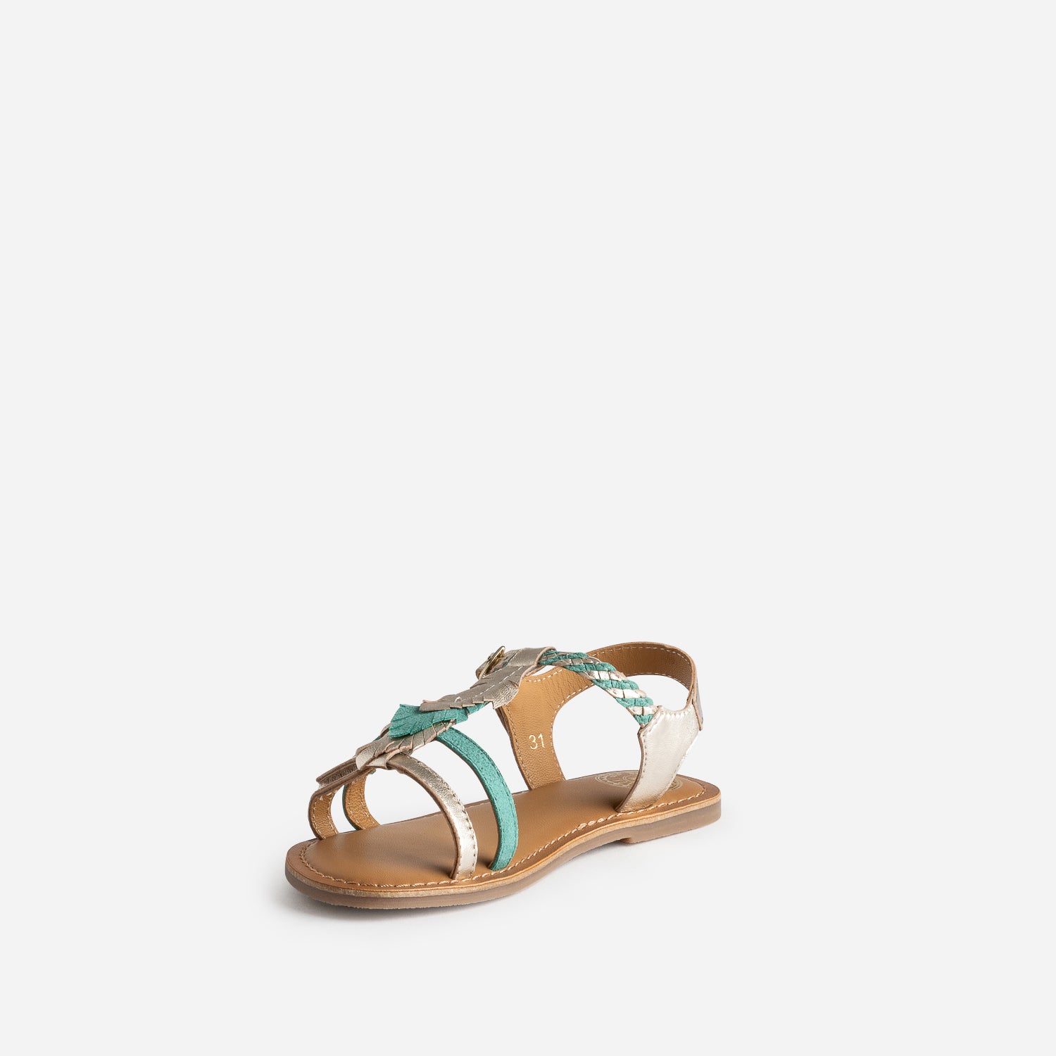 SANDALE TOUREILLO4 TURQUOISE