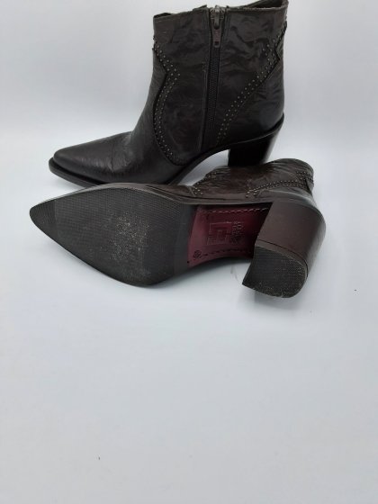 boots marron de seconde main