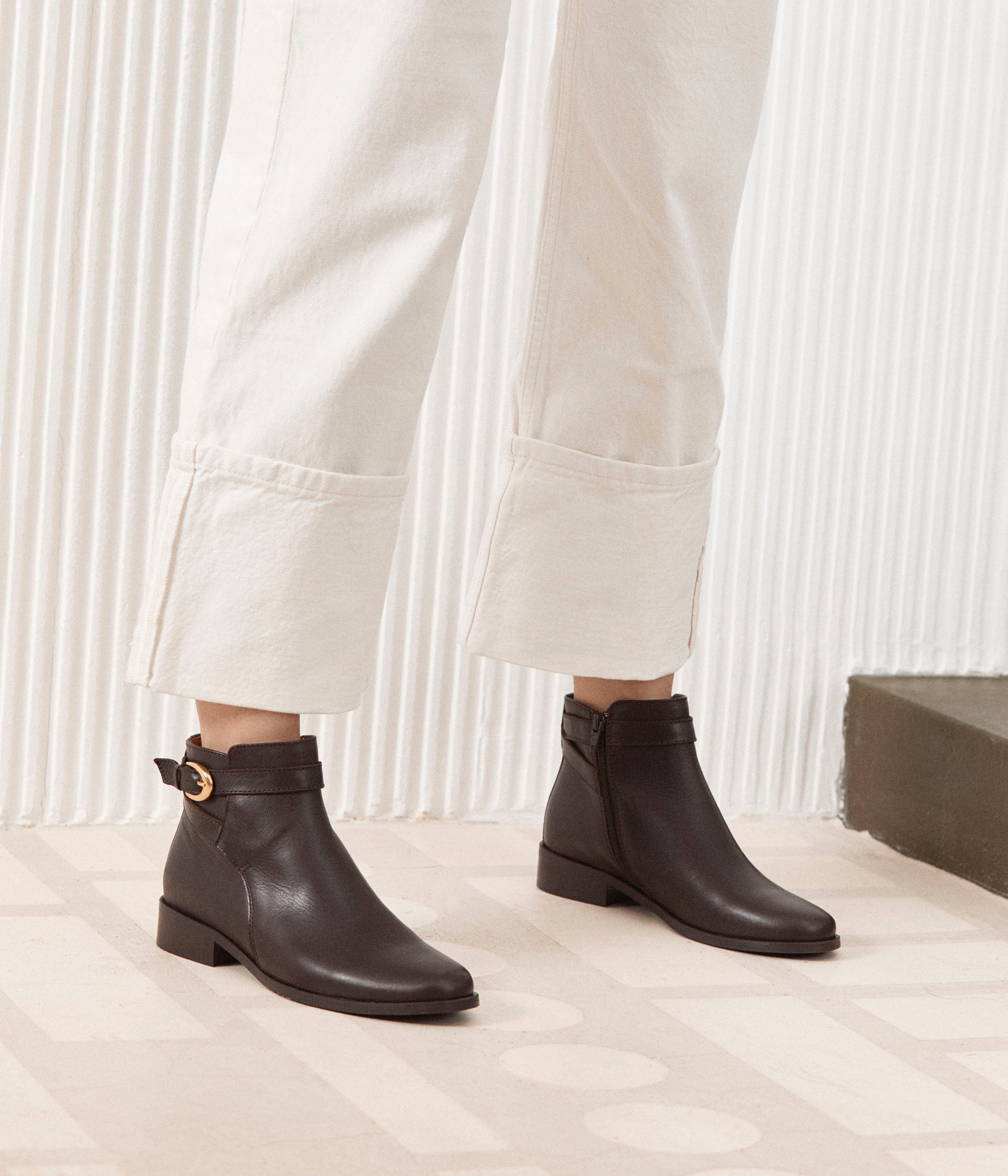BOOTS SIMONE MARRON