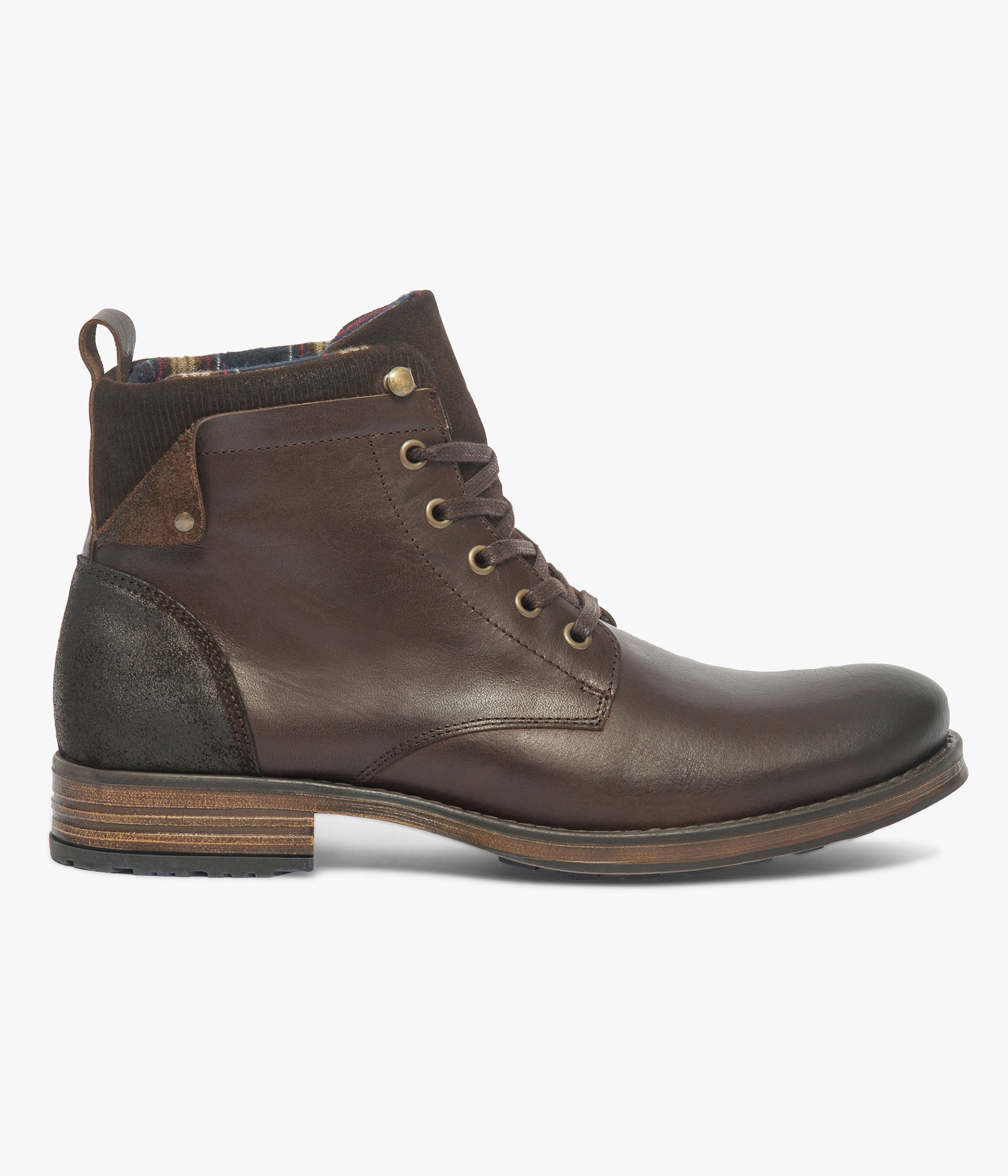 BOTTINE ROMAZY MARRON FONCE