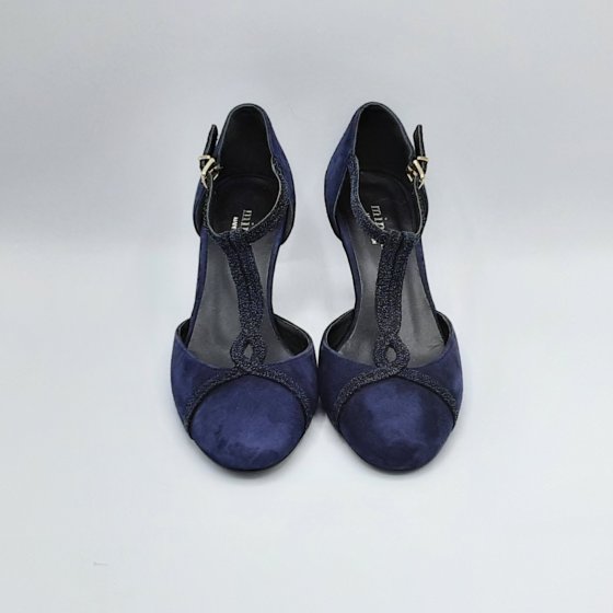 Escarpins Minelli bleu marine de seconde main