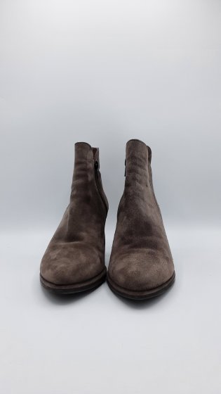 Bottines gris de seconde mains