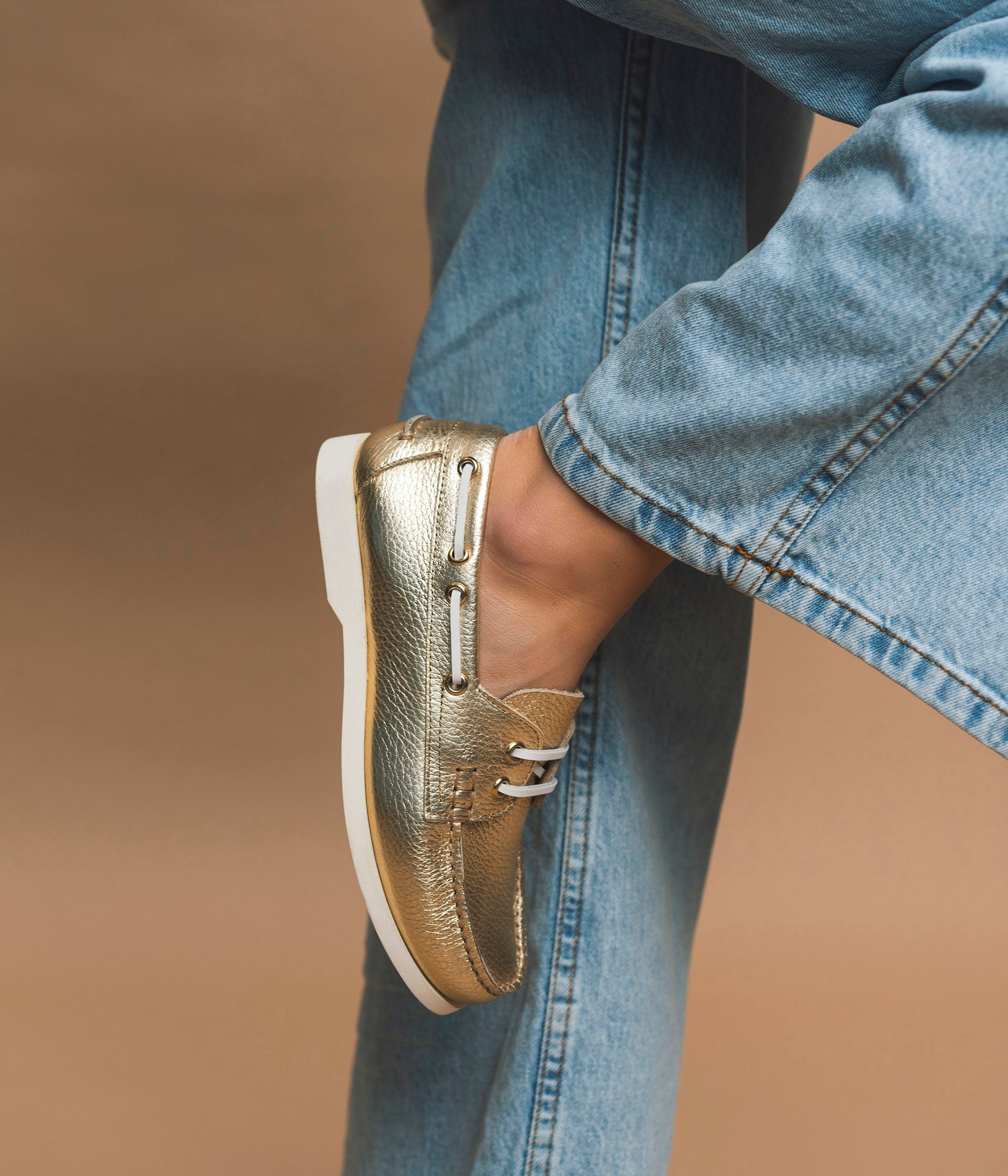 MOCASSIN ASHLEY PLATINE