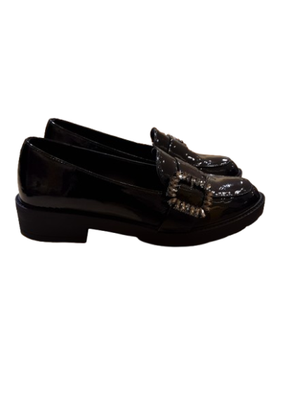 Mocassin  noir vernis ERAM  de Seconde main