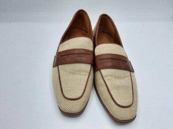 mocassin eram beige et marron de seconde main