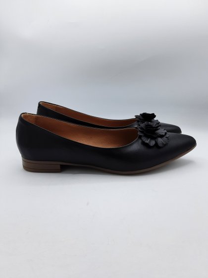 Ballerines LES FEES DE BENGALE noires de seconde main