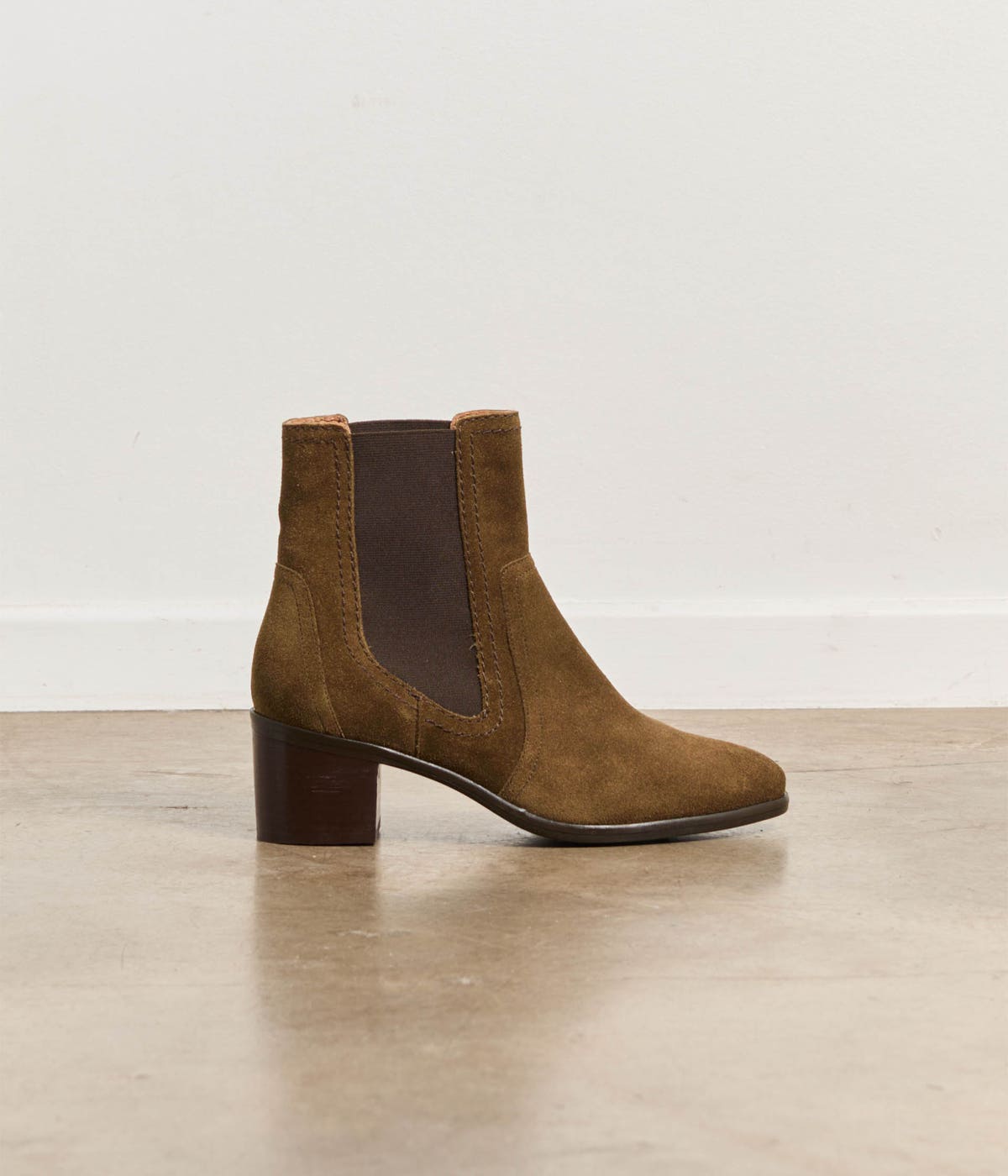BOOTS À TALON STARK TAUPE