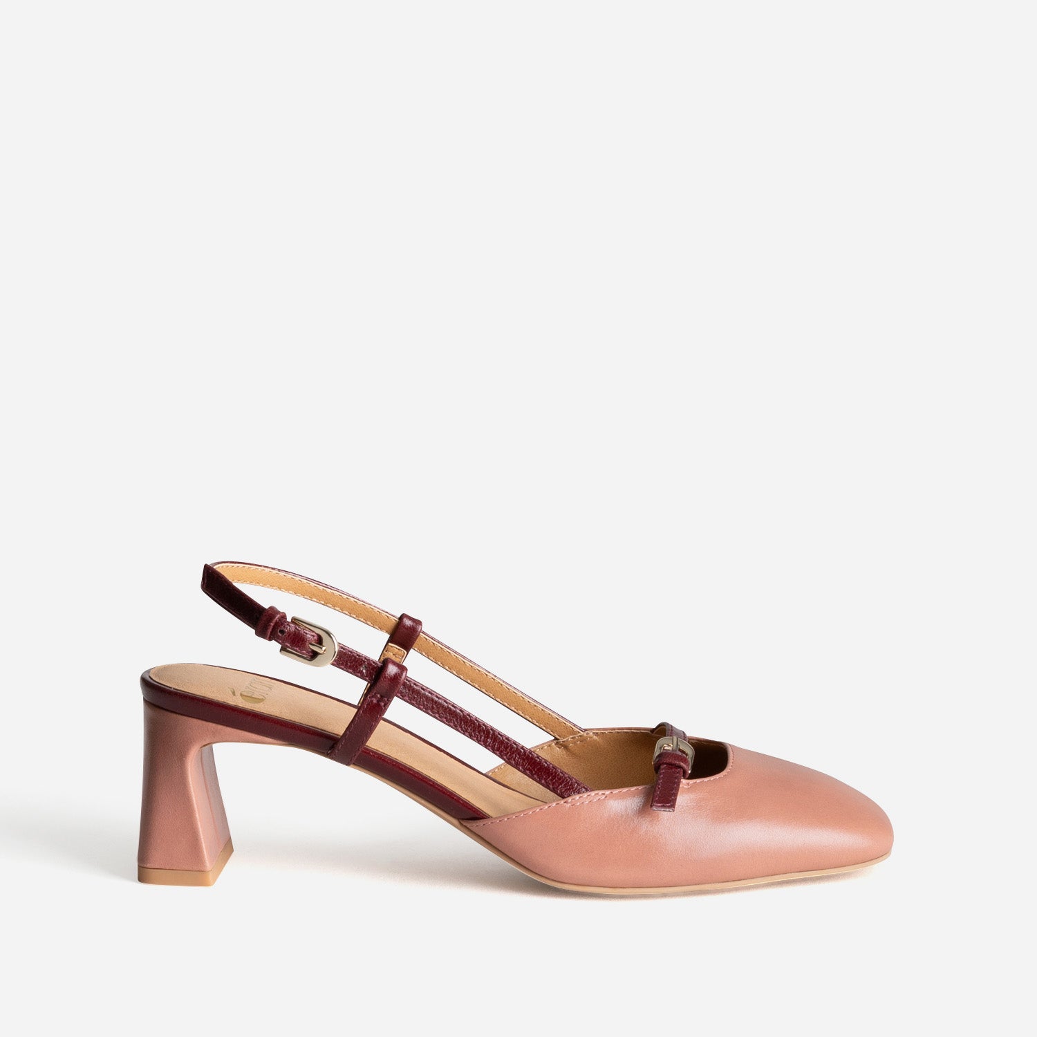 SLINGBACK ANELIA VIEUX ROSE