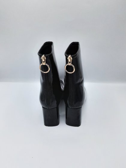Bottines noires vernies ERAM de Seconde main