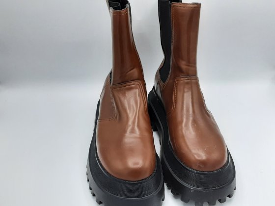 boots marron shein de seconde main