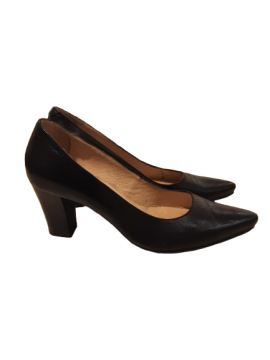 Escarpins cuir noirs - JANDALA - T37 de seconde main