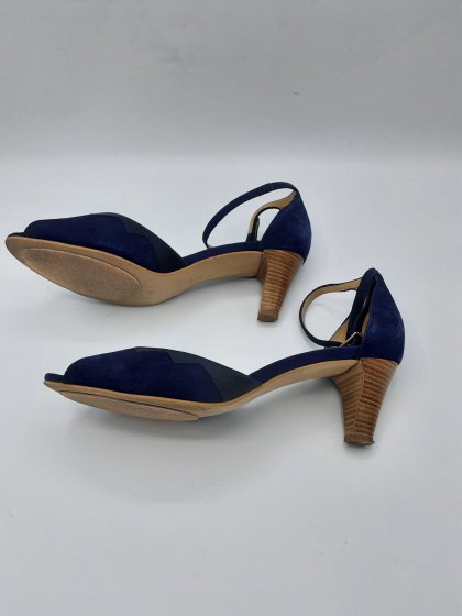 sandales bleu  de seconde main