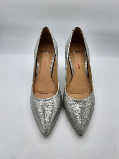 Escarpins PERLATO silver de seconed main