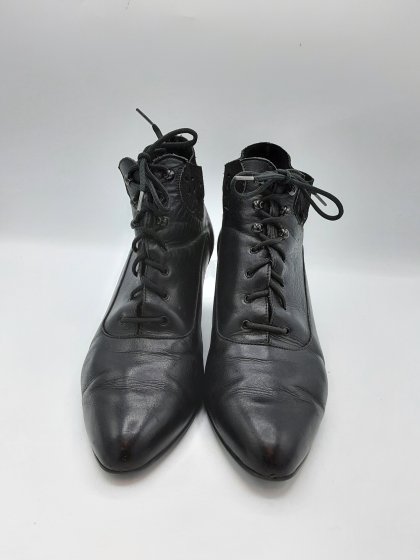 Bottines DE MARQUE INCONNUE noires de seconde main