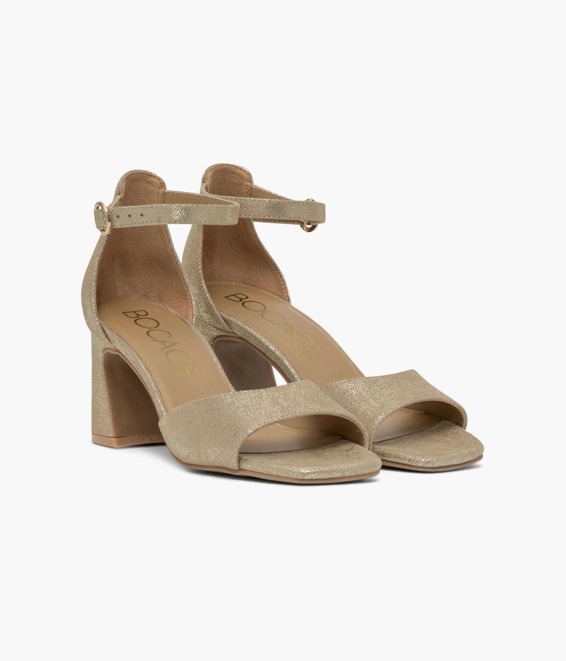 SANDALE PRECIEUSE PLATINE