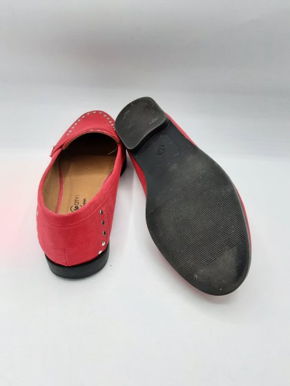 Mocassins FPC rouges de seconde main