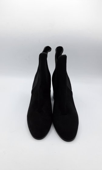 Bottine en velour