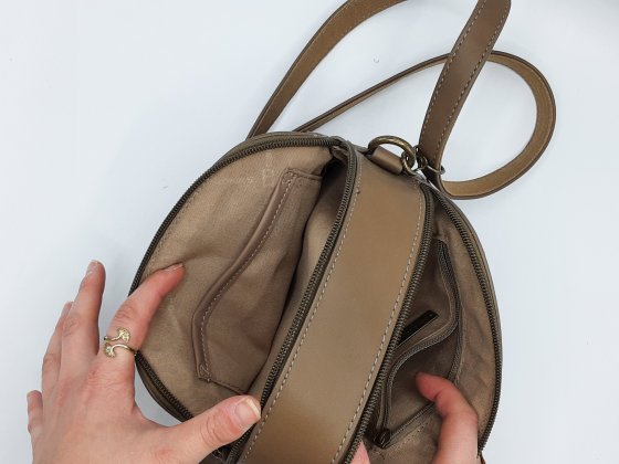 Petit Sac cuir David Jones de seconde main