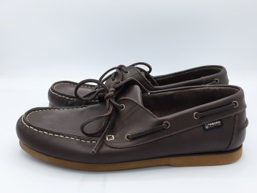 Bateau Cuir marron 45 de seconde main