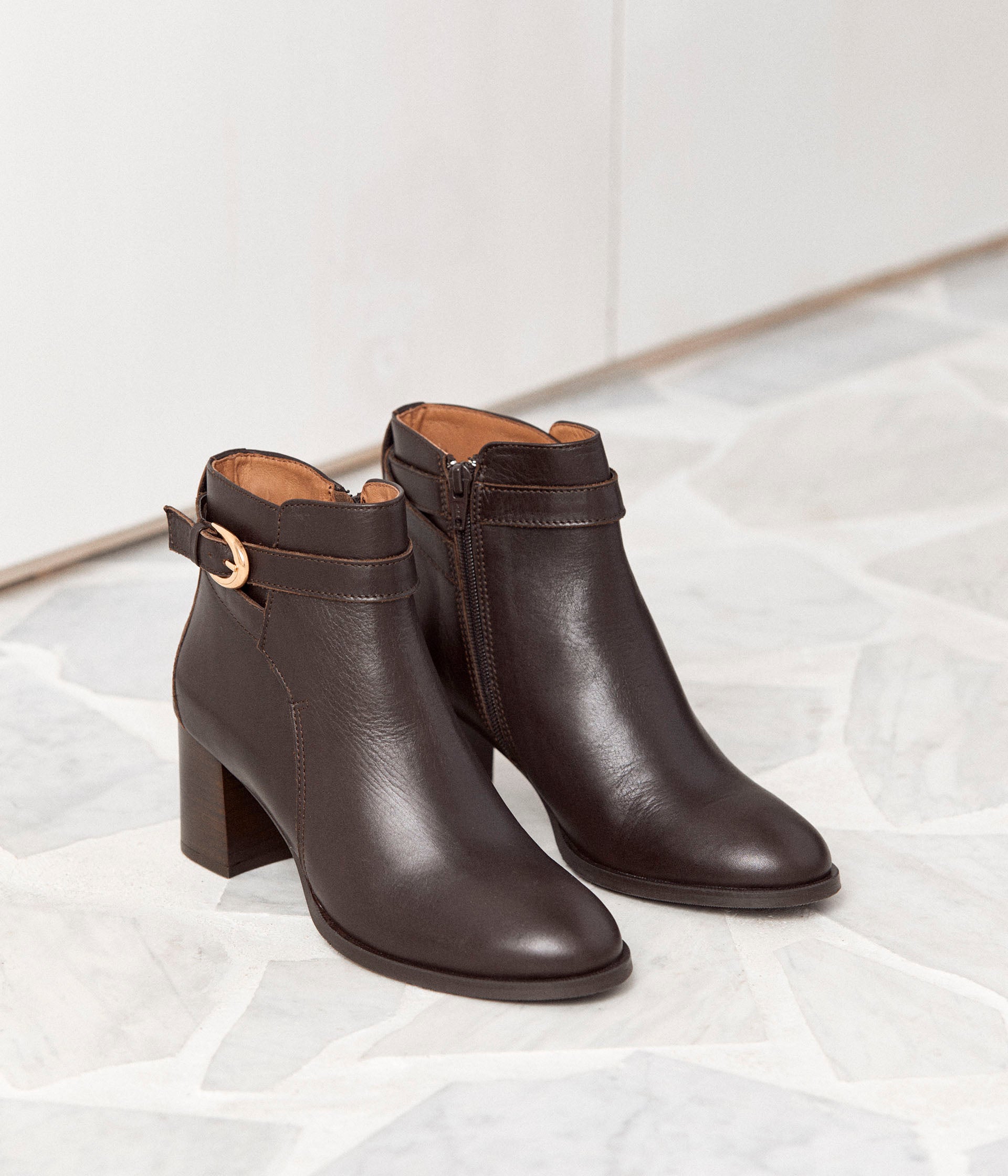 BOOTS MARCELLE MARRON