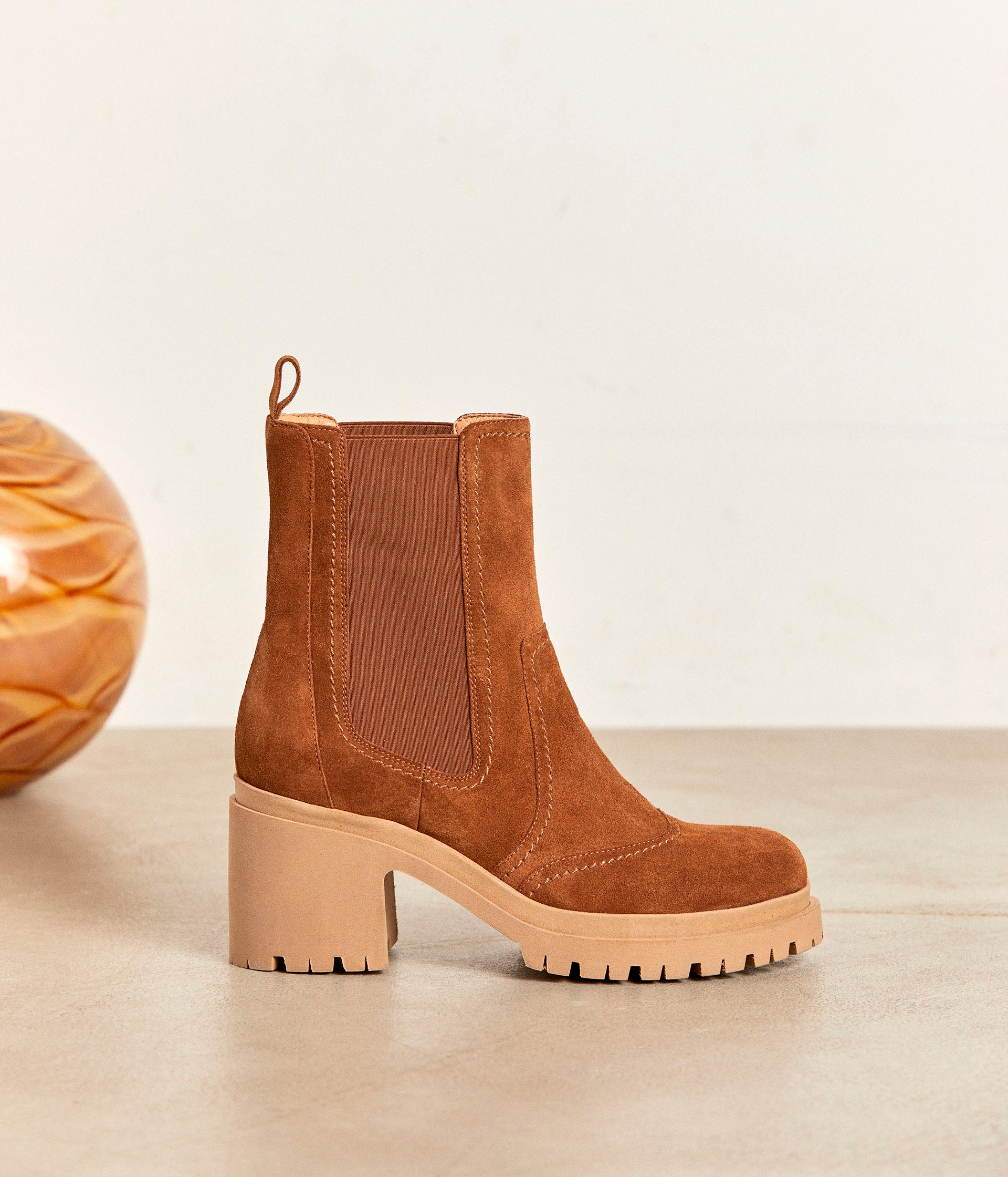 BOOTS LILIANE COGNAC