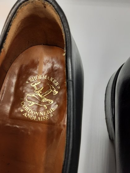 Mocassin ShoesMaker noir de seconde main