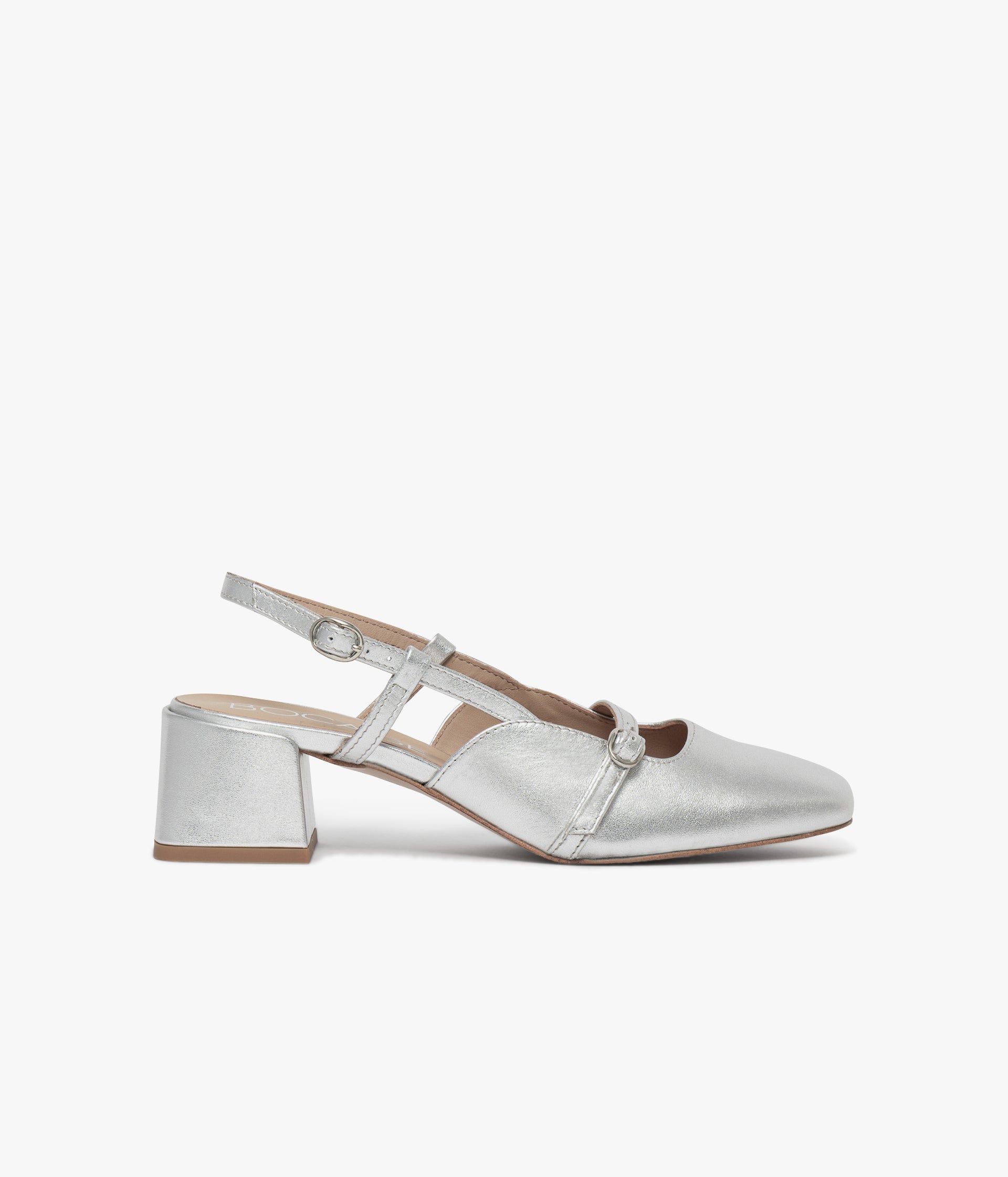 SLINGBACK DOVIL ARGENT