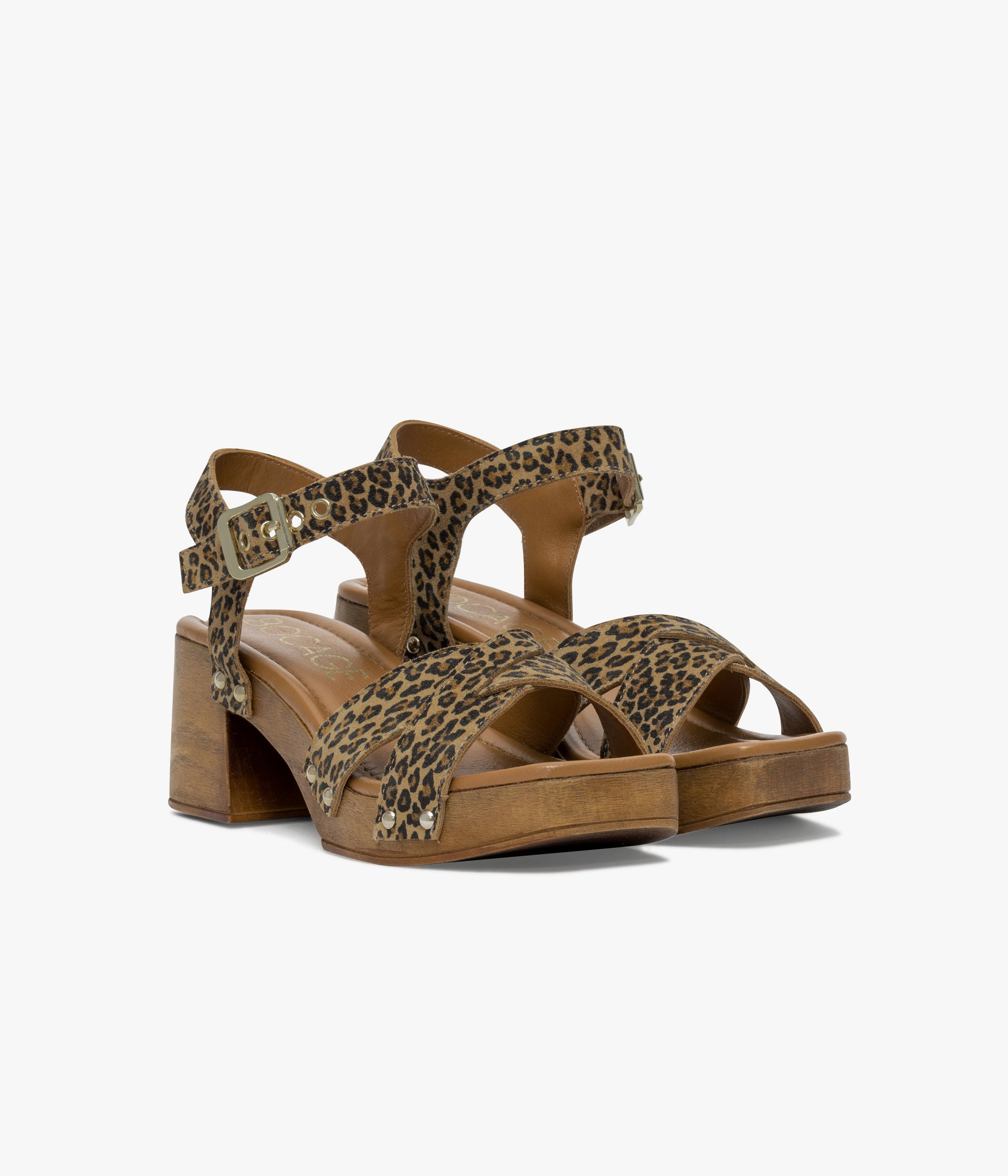 SANDALE HOSBO LEOPARD