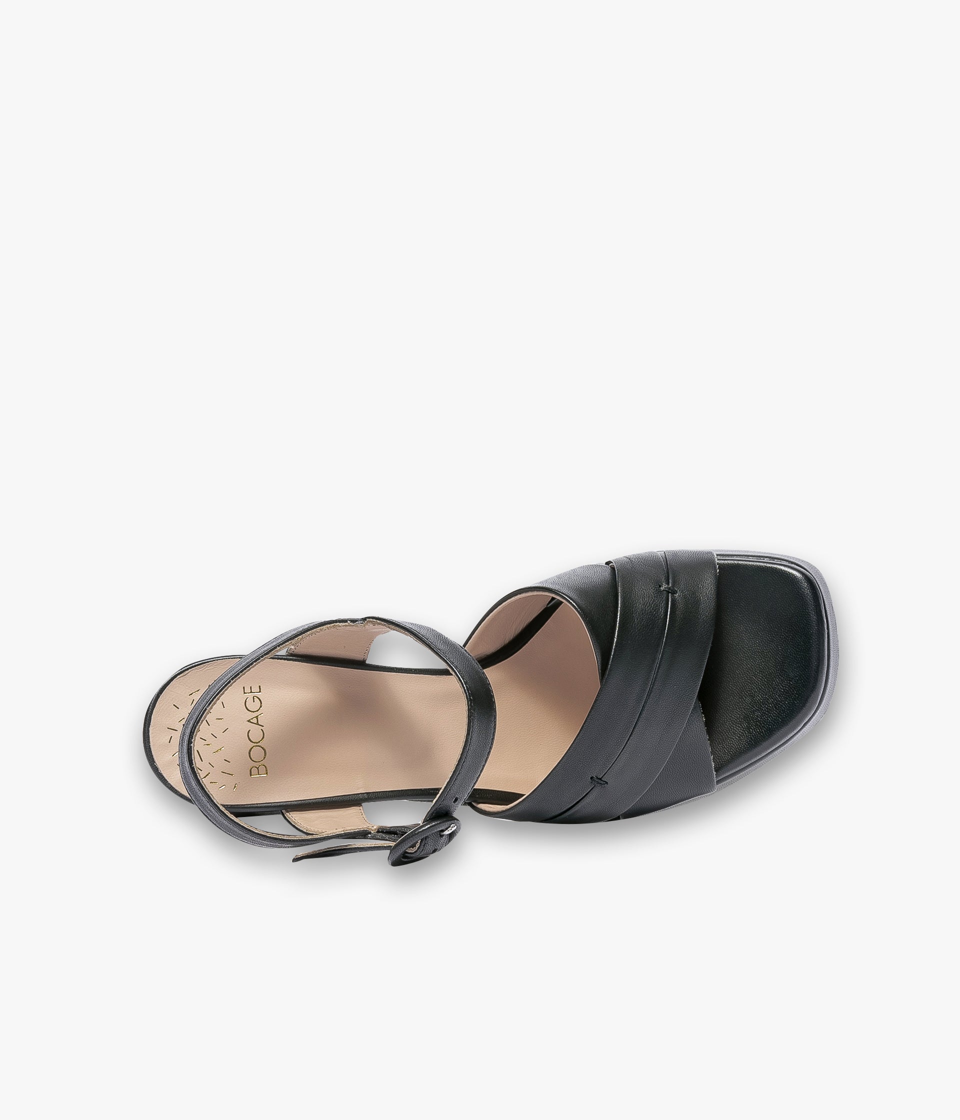 SANDALE PRUNE NOIR