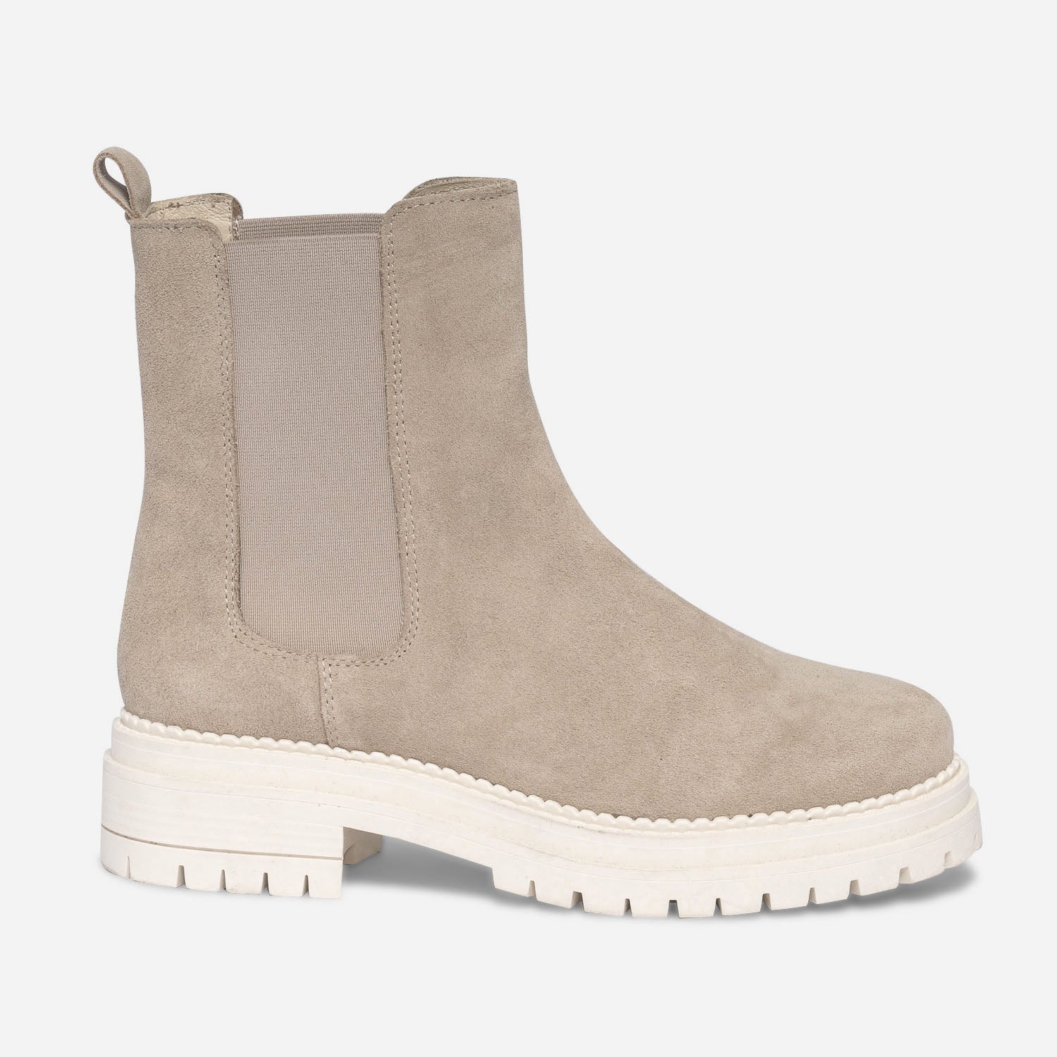 BOOTS PONIANTE TAUPE