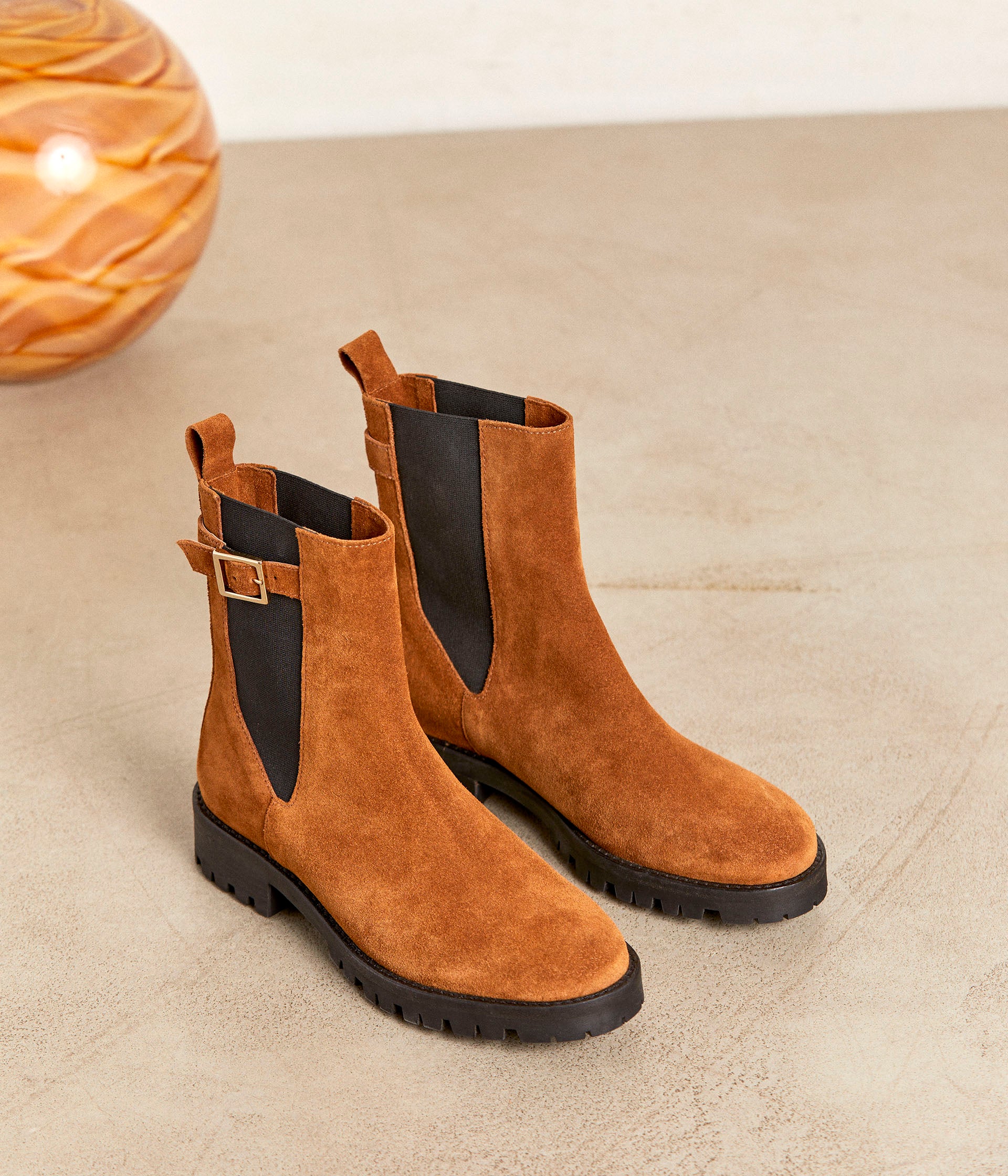 BOOTS NORMA COGNAC