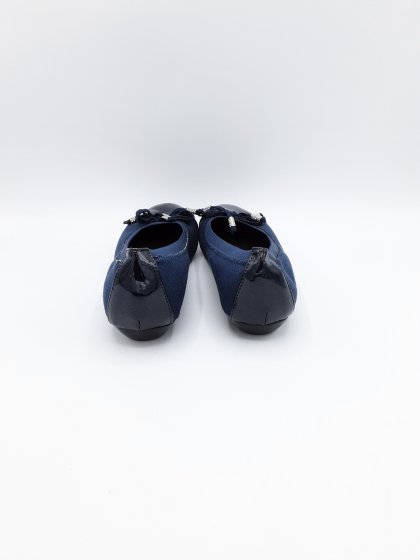 Ballerines marine et noir de seconde main
