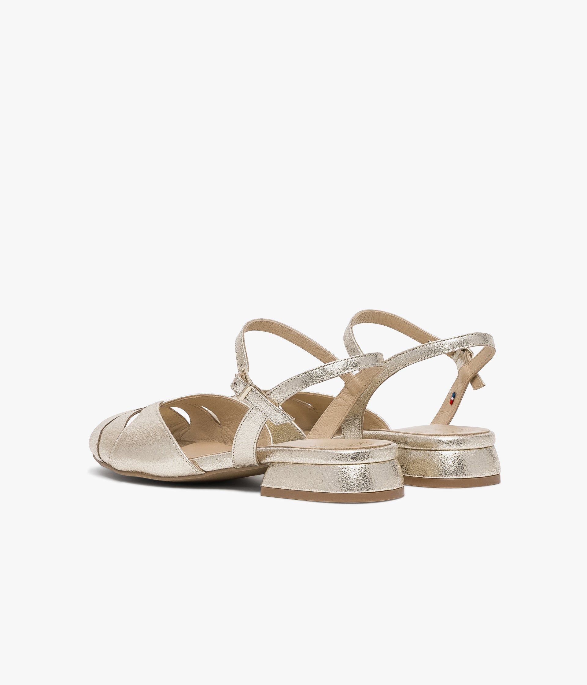 SANDALE GIULIA PLATINE