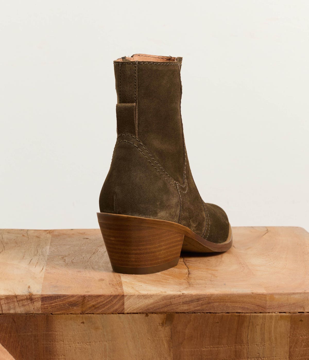 BOOTS À TALON DALLAS KAKI