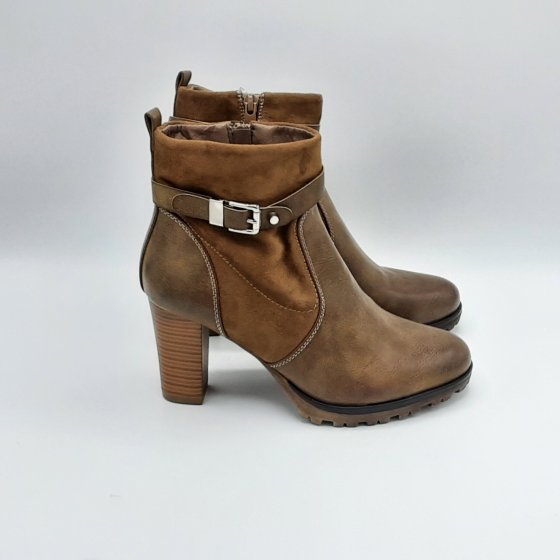 Bottines Eram marron de seconde main
