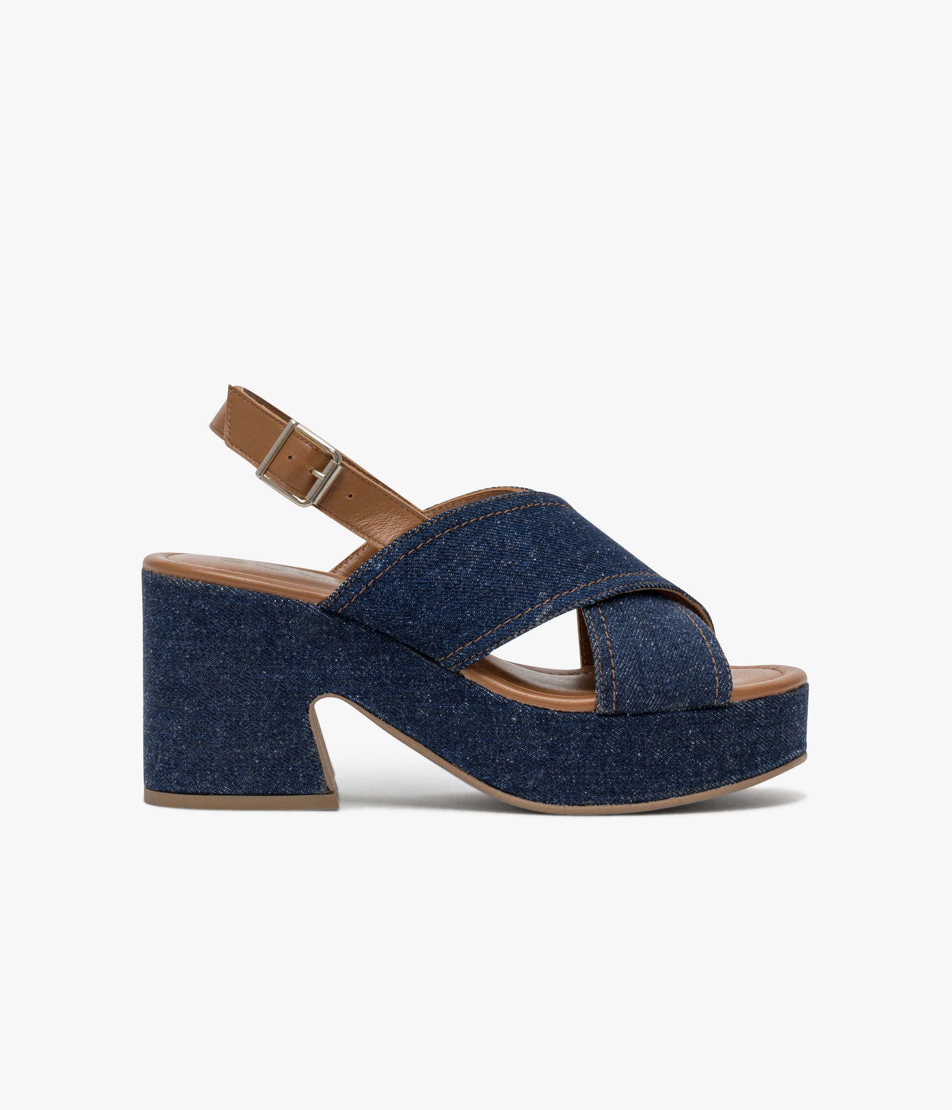 SANDALE PLUMA DENIM