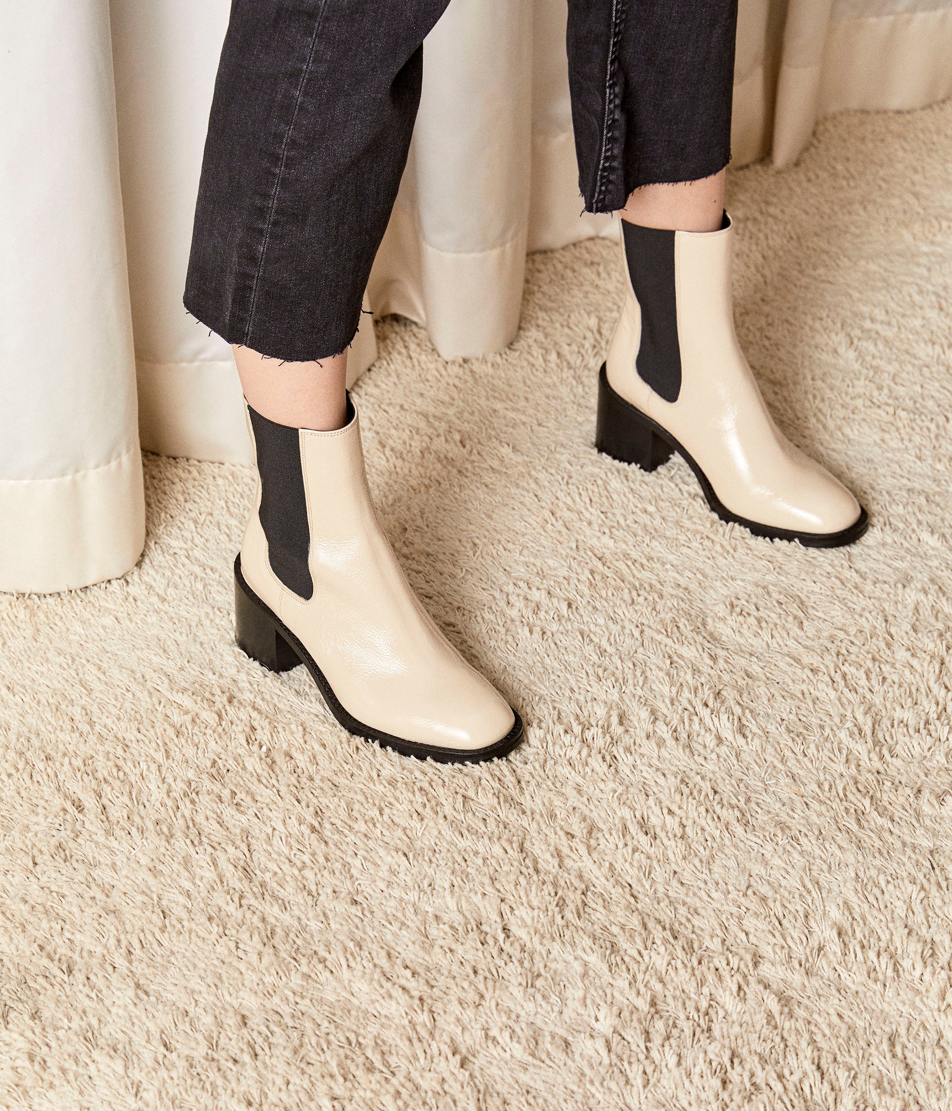 BOOTS OPHELIA ECRU