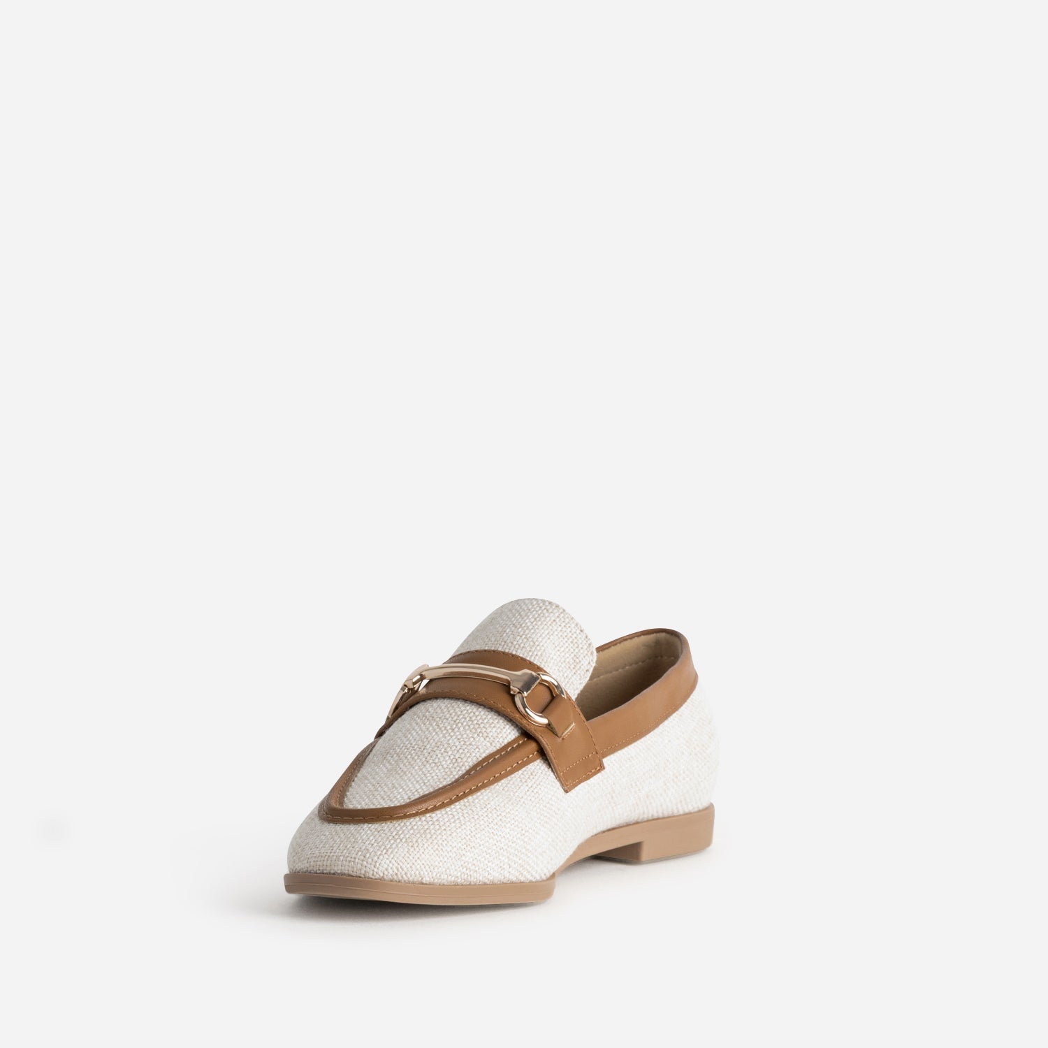 MOCASSIN JORDANE BEIGE/COGNAC
