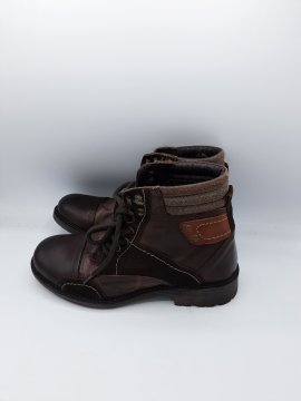 boots marron de seconde main